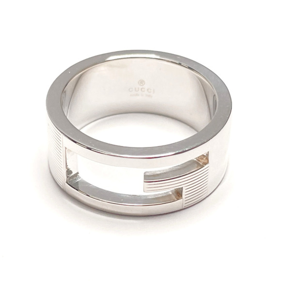 Gucci G Logo Silver Silver ring - Picture 1 of 9